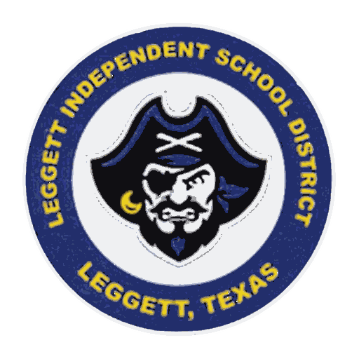 Leggett ISD Pirates logo