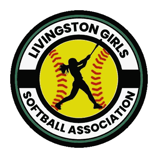 Livingston Girls Softball Association logo